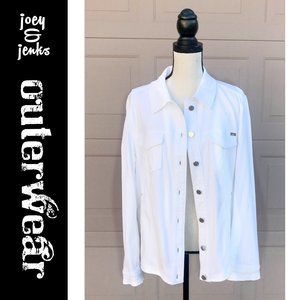 NWT NEW Designer Basler Key West White Jacket 12